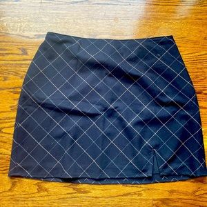 A&F plaid mini skirt